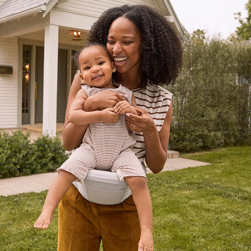 ergobaby エルゴ リフト ヒップシート パールグレー 抱っこ紐