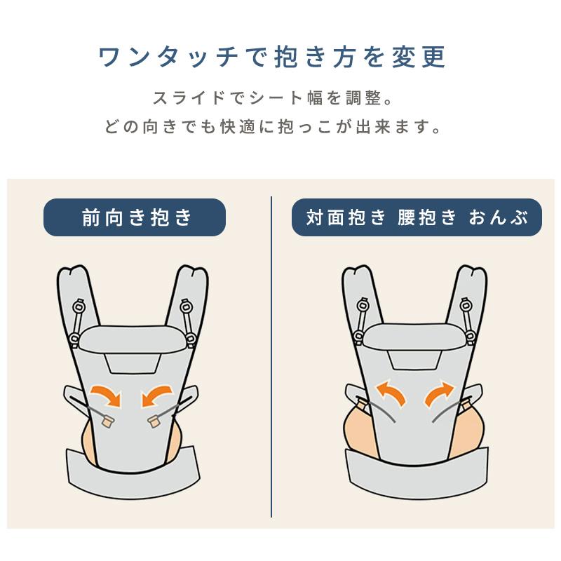ergobaby（エルゴベビー） 公式 オムニ ブリーズ 抱っこ紐 新生児