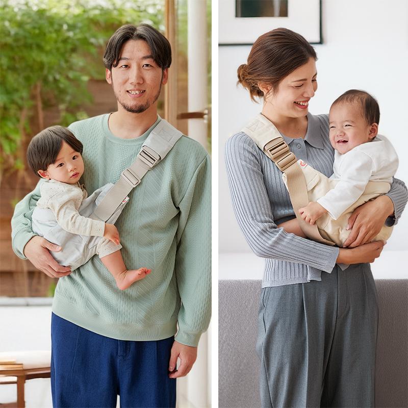 公式 エルゴベビー アップシースリング Upsie Sling パールグレー スリングキャリア スリング 抱っこ紐 Ergobaby エルゴ ベビー 抱っこひも ベビーキャリアの画像