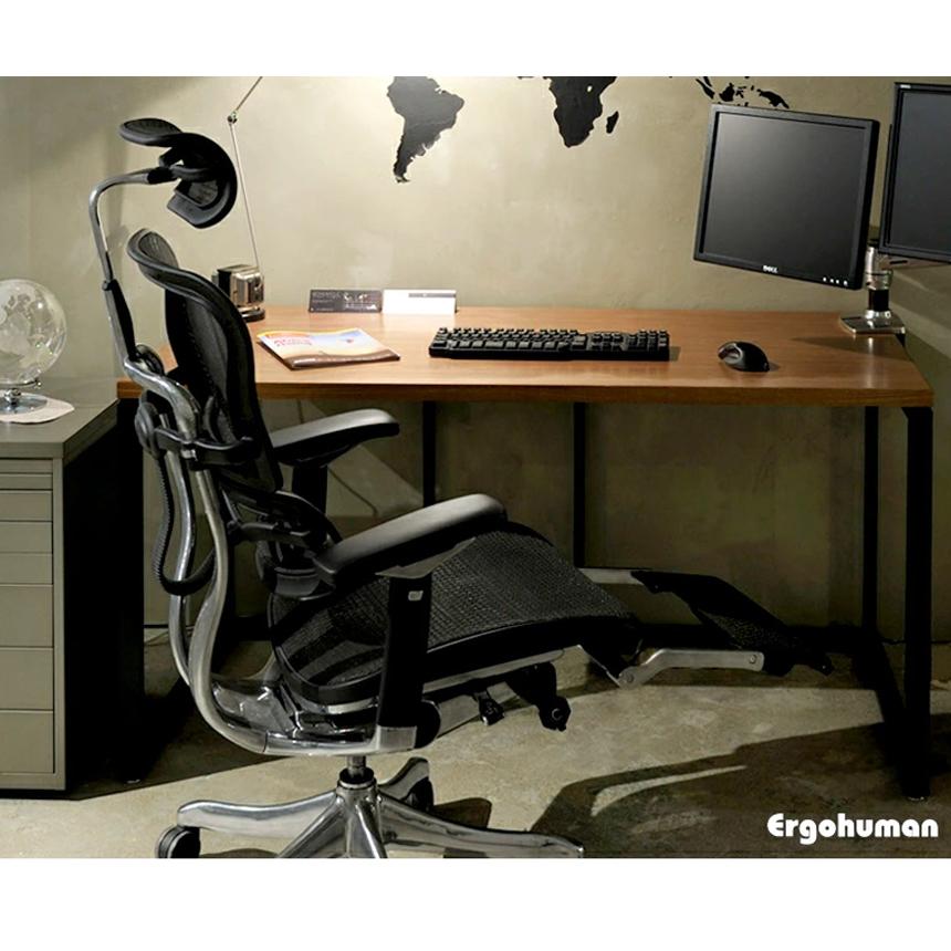 即納＞エルゴヒューマン プロ オットマン内蔵型 Ergohuman Pro