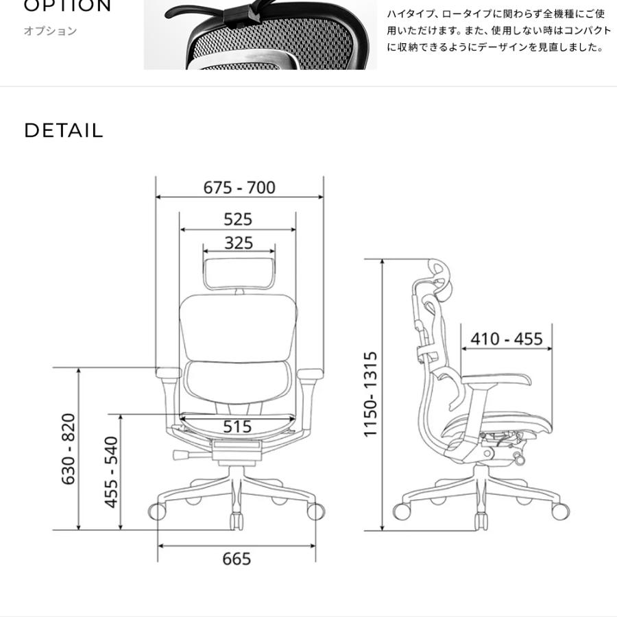 エルゴヒューマン（Ergohuman） プロ2 ロータイプ ( ergohuman pro2