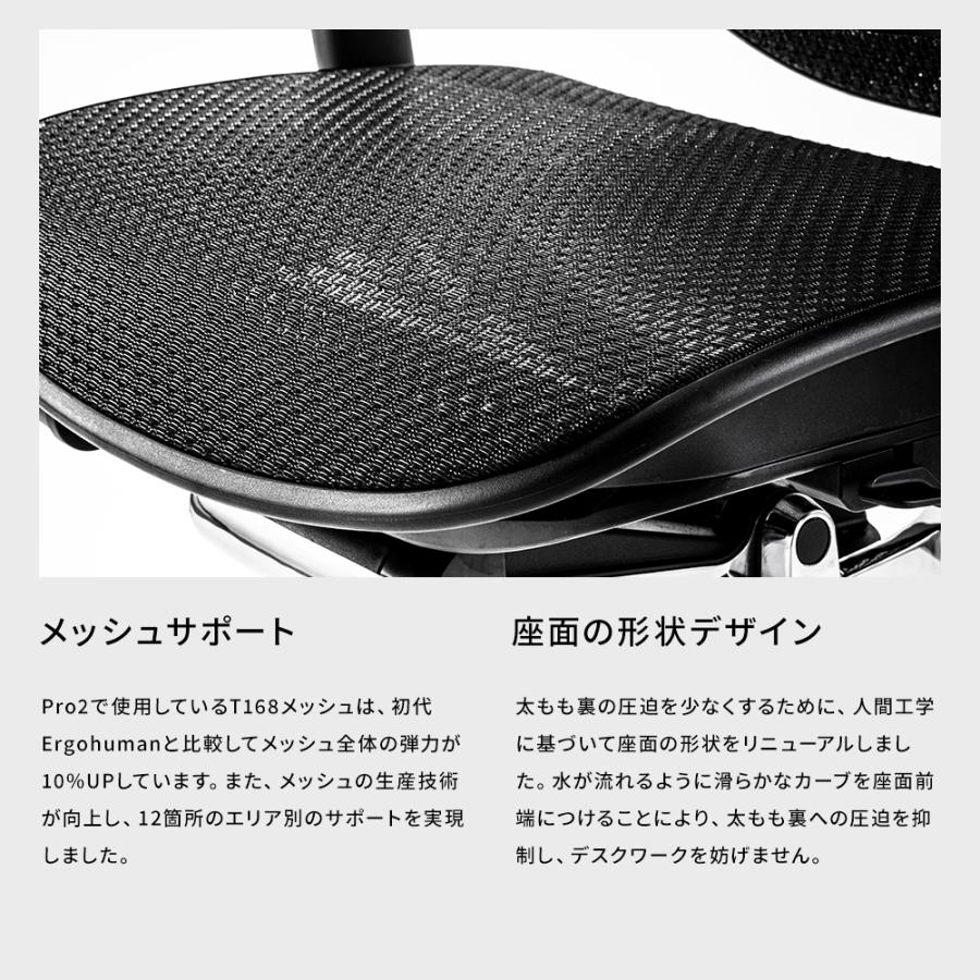 エルゴヒューマン エンジョイ2 ハイタイプ ergohuman enjoy2 High Type / ランバーサポート付 / ヘッドレスト有り 【完成品】 | エルゴヒューマン | 09