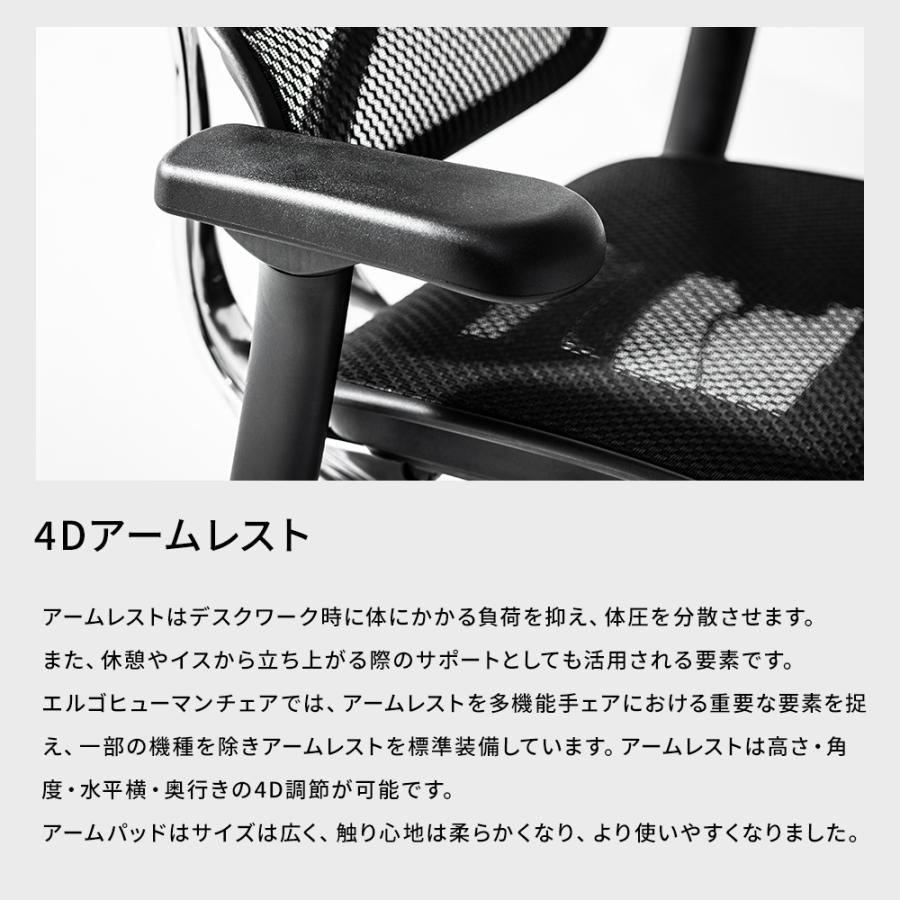 エンジョイ Ergohumanエルゴヒューマン 肘付きオフィスチェア エルゴヒューマン（Ergohuman） パソコンチェア 腰痛対策 エンジョイ2