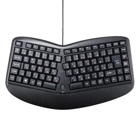 エルゴノミクスキーボード 有線 腱鞘炎予防 ブラック Skb Erg3bk エルゴノミクスショップ 通販 Yahoo ショッピング