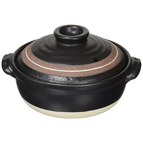 すばる 土鍋 6号 Ih対応 1人用 深鍋 鍋 直火可 万古焼