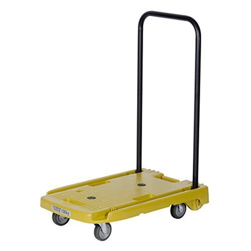 Trusco トラスコ 小型樹脂台車 こまわり君a キャスター変更タイプ オリーブ Mp6039naog 折りたた A B01ht2lnac 清風堂東京本店 通販 Yahoo ショッピング