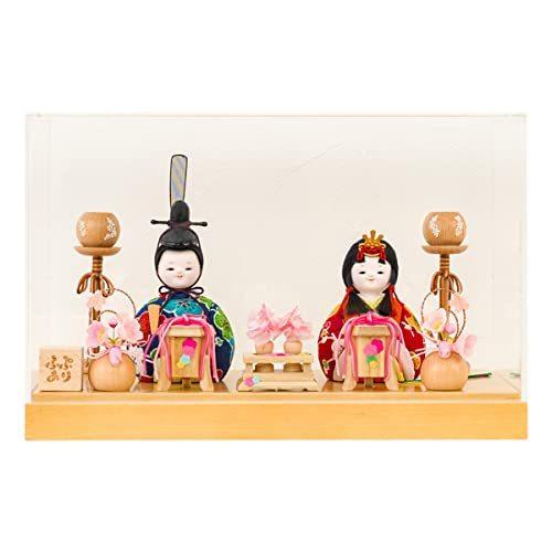 アウトレットと正規品比較 雛人形 コンパクト おしゃれ かわいい 木目込み ぷりふあ 親王 飾り アクリル ケース 飾り 透音 小豆 一つ買って一つ進呈 Rdsnicaragua Org