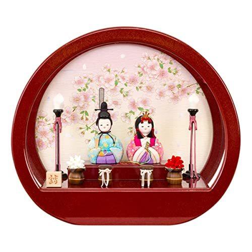 在庫あり送料無料 雛人形 コンパクト おしゃれ かわいい 木目込み ぷりふあ 親王 飾り 伝統和工芸 ケース 飾り 月ノ桜 未琴 正規品l5倍 ゲーム おもちゃ 季節玩具 Oekip Com