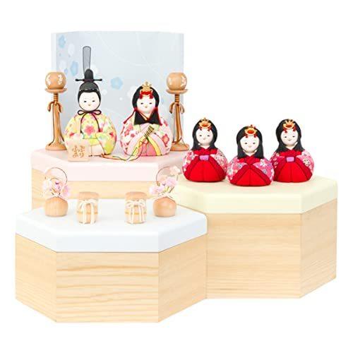 安い人気商品 雛人形 コンパクト おしゃれ 木目込み ぷりふあ 五人 飾り Storage Styletoricca 三曲屏風minmi 乃々 セールの通販 Pnlp Sn