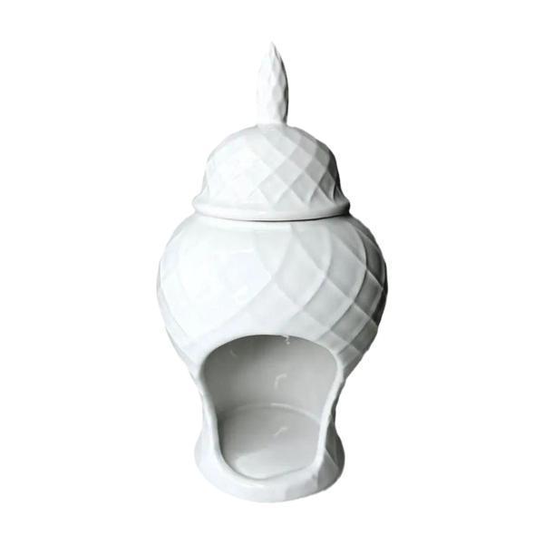 エッセンシャルオイルバーナー オイルウォーマー ジンジャージャー香炉 セラミックアロマオイルバーナー 香り付きワックスメルトバーナー パティ