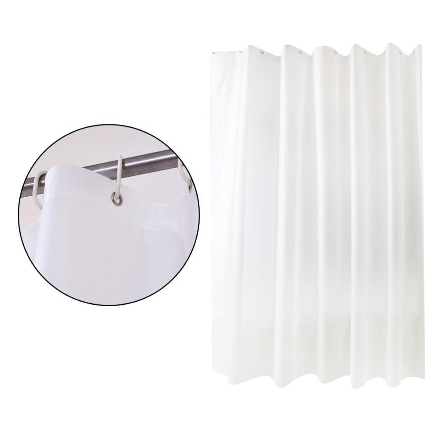 Pevaシャワーカーテン.ヘビーデューティー8グロメット穴.防水厚い浴室のシャワーカーテン白 ge0325226c5bえりーストア