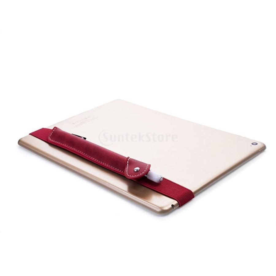 Perfk Apple Pencil 用 取り外し可能 ポーチバッグカバー インストールと取り外しが簡単 全2色 - 赤｜eriistore｜12