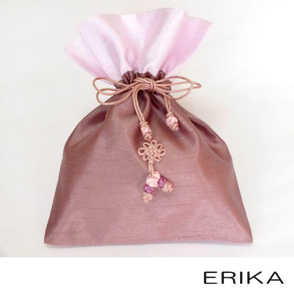 ERIKA COUNTRY & NORSIN 巾着袋 セット シルク巾着袋（中） : ERIKA - 通販 - Yahoo!ショッピング