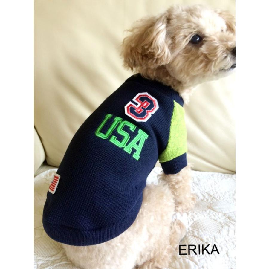 秋冬 かわいい 犬服 USA カラフル おしゃれ セーター : ERIKA - 通販 