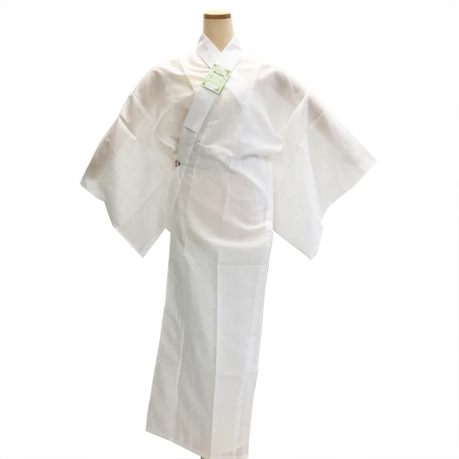 長襦袢 女性 No.08 TL 夏用 絽 白 半衿付き 一部式 訳あり商品 在庫
