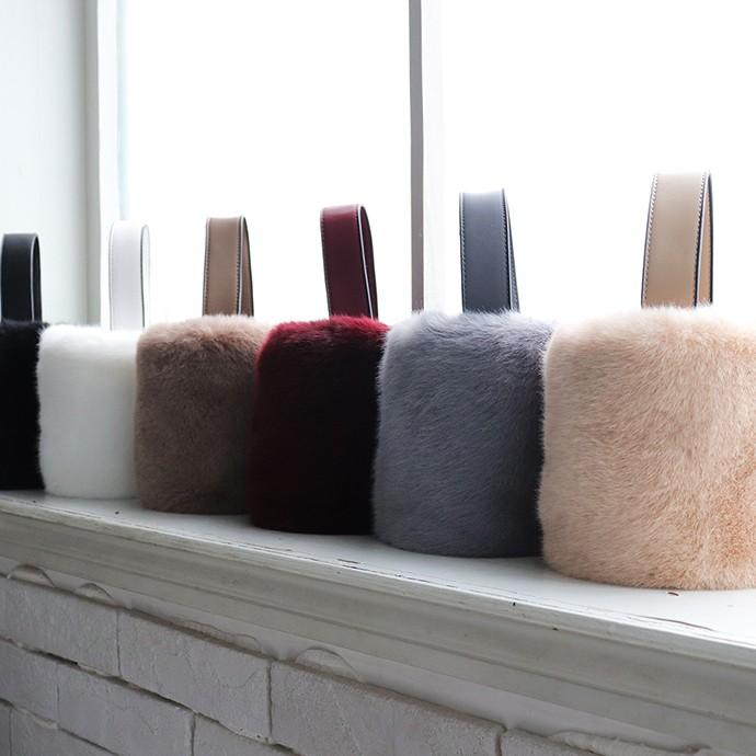 3wayバッグ ボリューミファーバッグ バック ファーバック 巾着 エコファー ショルダーバッグ レディース 斜めがけバッグ ミニバッグ 巾着バッグ  秋 冬 162501 |  | 12