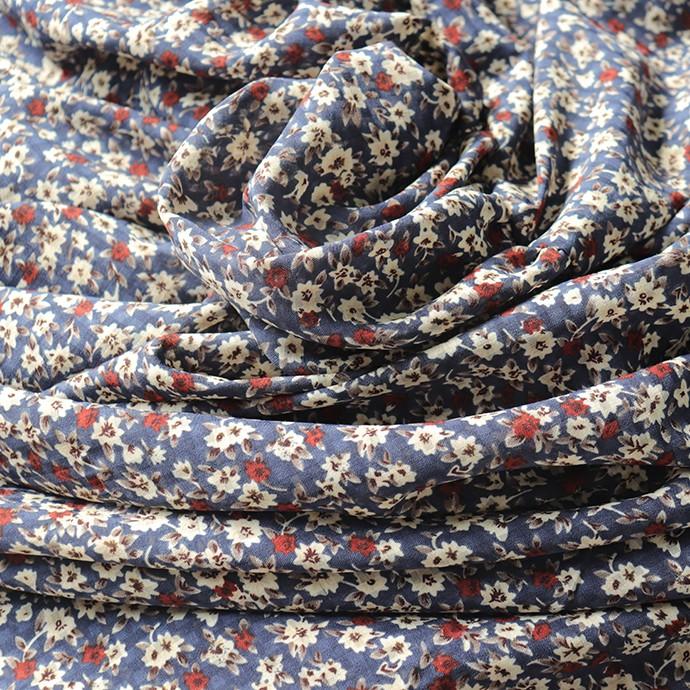 花柄 シフォン ロングスカート 秋 スカート ロング丈スカート オールシーズン フレアスカート スエード調ティアードスカート 162536 |  | 05