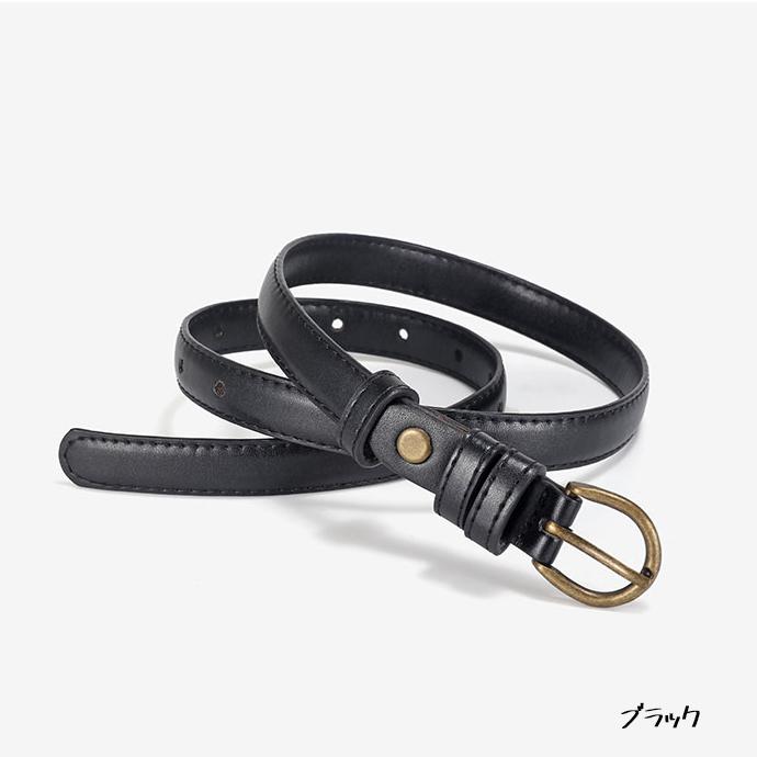 ベルトレディース 定番 ゴールドバックル ベルト レディース おしゃれ 20mm幅 レザー シンプル プレゼント リクルート スーツ ビジネス 162630 |  | 11