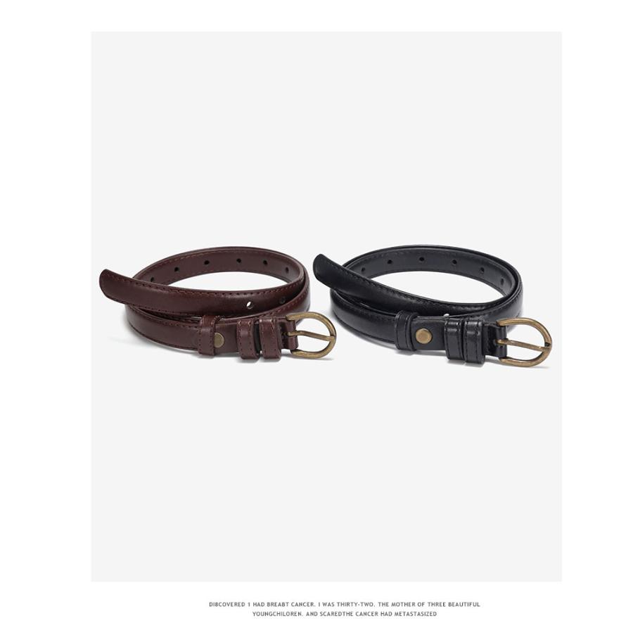 ベルトレディース 定番 ゴールドバックル ベルト レディース おしゃれ 20mm幅 レザー シンプル プレゼント リクルート スーツ ビジネス 162630 |  | 14