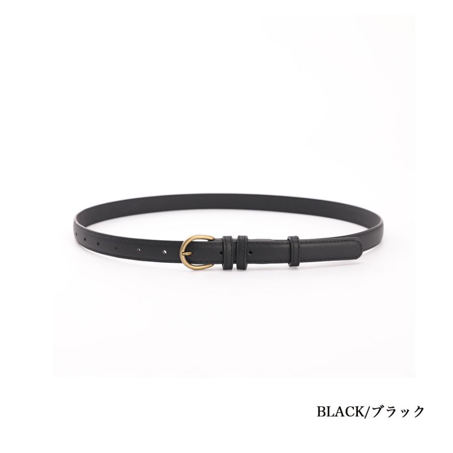 ベルトレディース 定番 ゴールドバックル ベルト レディース おしゃれ 20mm幅 レザー シンプル プレゼント リクルート スーツ ビジネス 162630 |  | 15