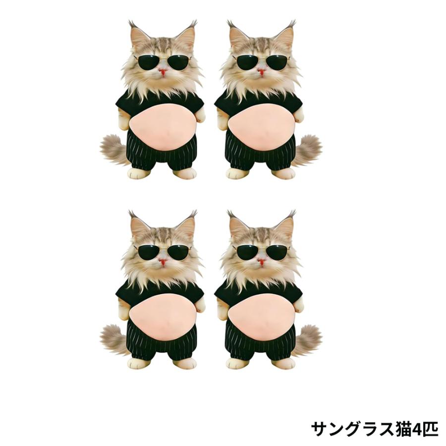 『話題のシール』大人気 お腹ぷにぷにシール 3D立体 可愛い猫 柴犬 スクイーズ もっちり ステッカー もこもこ 肉球 もちもち 162713 |  | 01