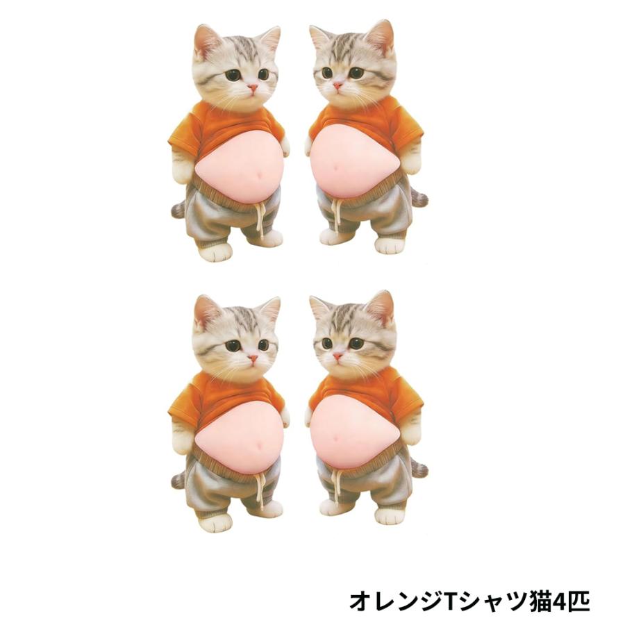 『話題のシール』大人気 お腹ぷにぷにシール 3D立体 可愛い猫 柴犬 スクイーズ もっちり ステッカー もこもこ 肉球 もちもち 162713 |  | 13