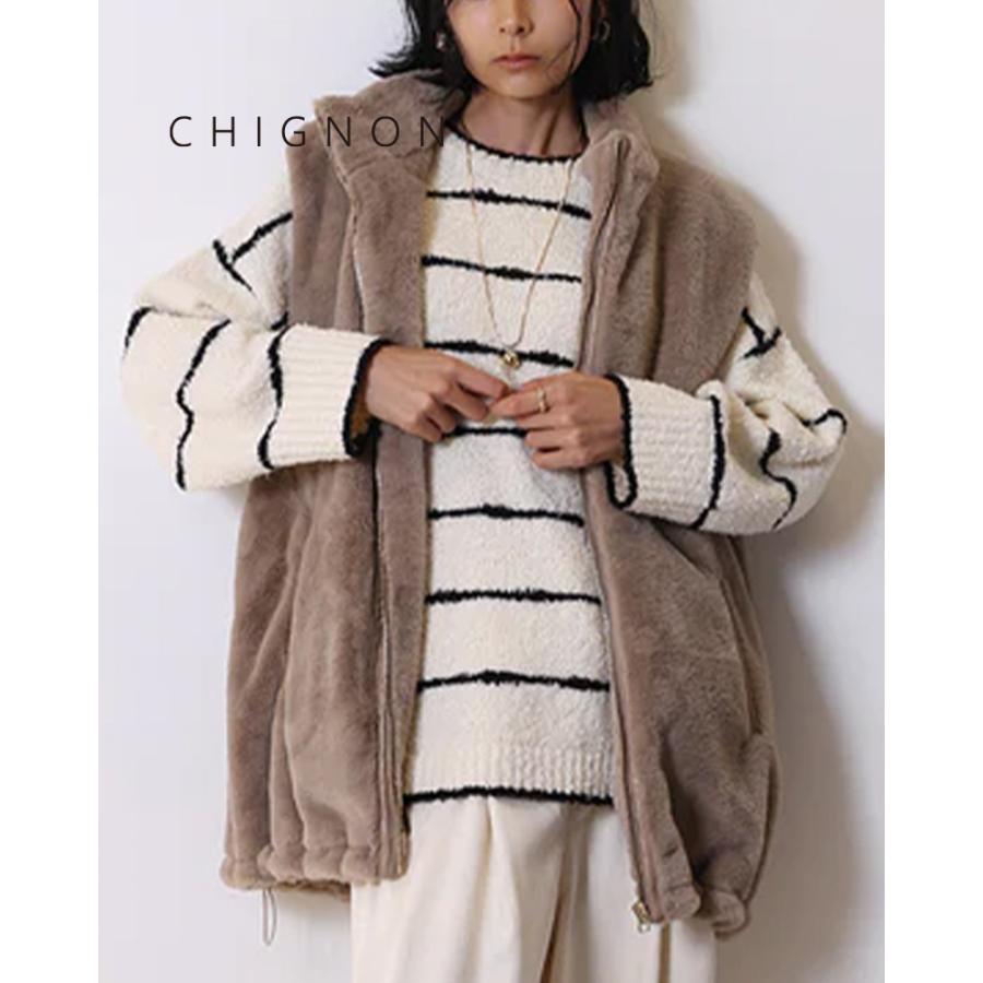 CHIGNON（シニヨン） 【SALE】CHIGNON 4755-204kk フェイクファー