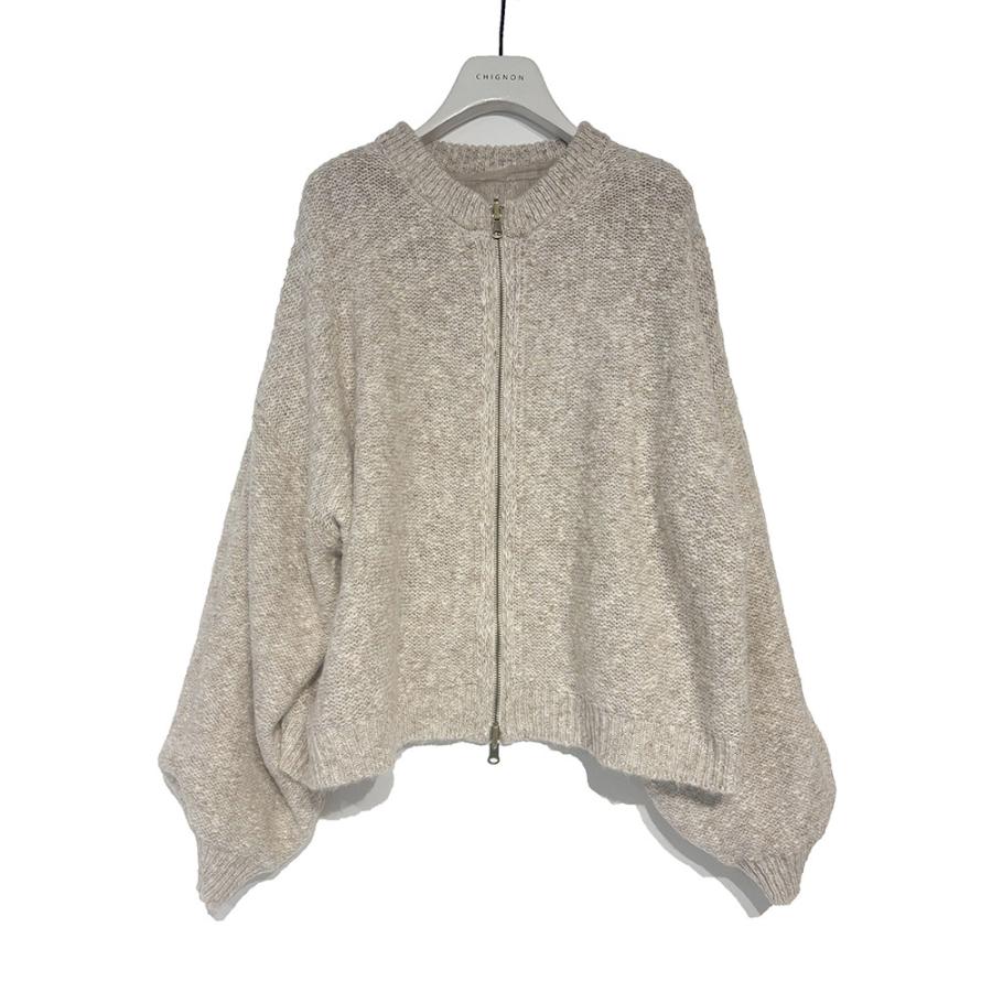 シニヨン CHIGNON♥新品未使用 ポイントファーニットPO シニヨン CHIGNON♥新品未使用 ポイントファーニットPOの通販 by