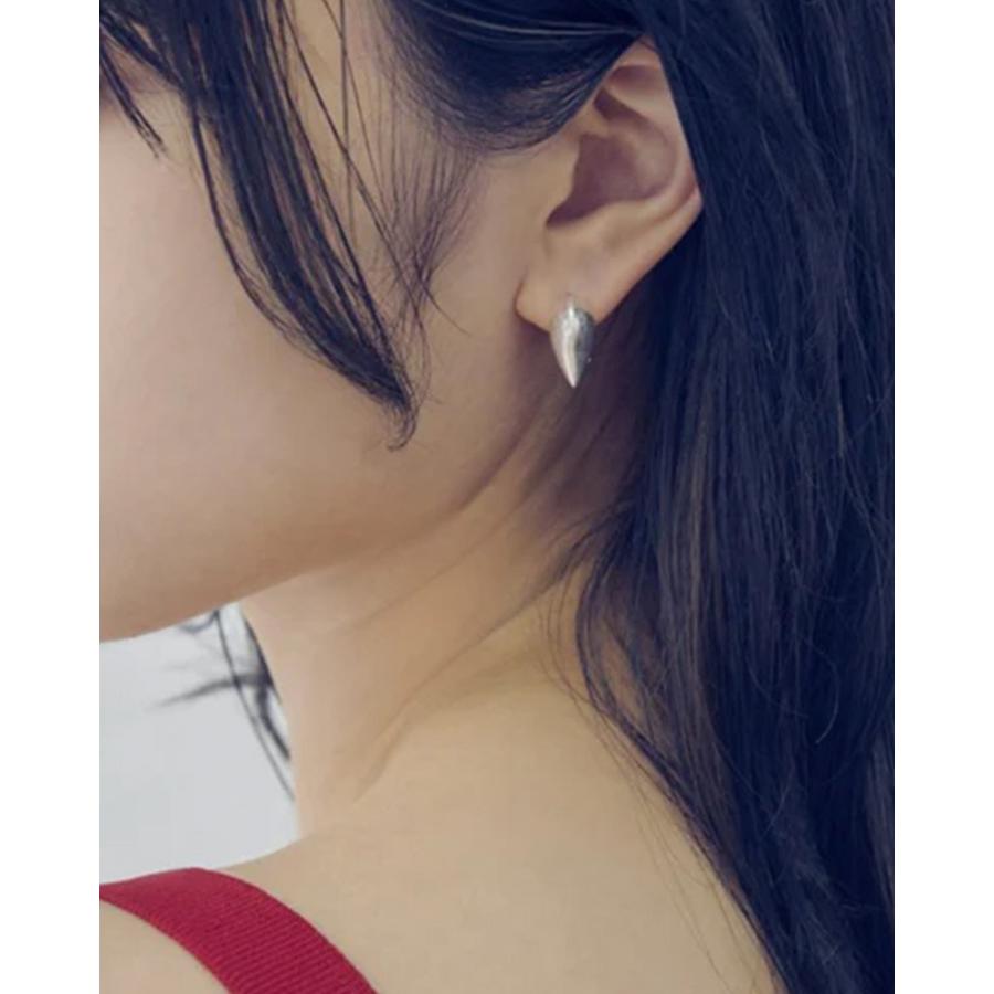 GOLDY（ゴールディ） 1240606 ハート フープ ワンタッチ ピアス