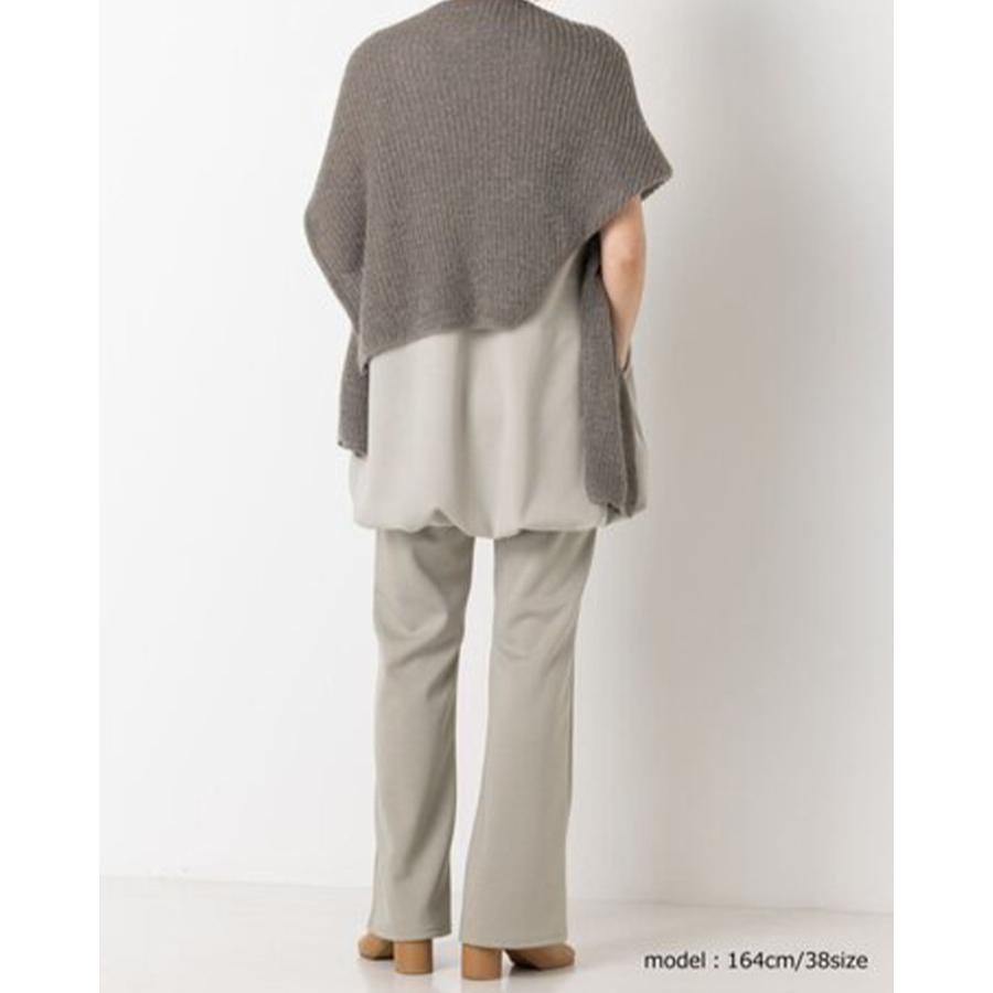YENN イエン y263-31081 W JERSEY FLARE PT Wジャージーフレアパンツ