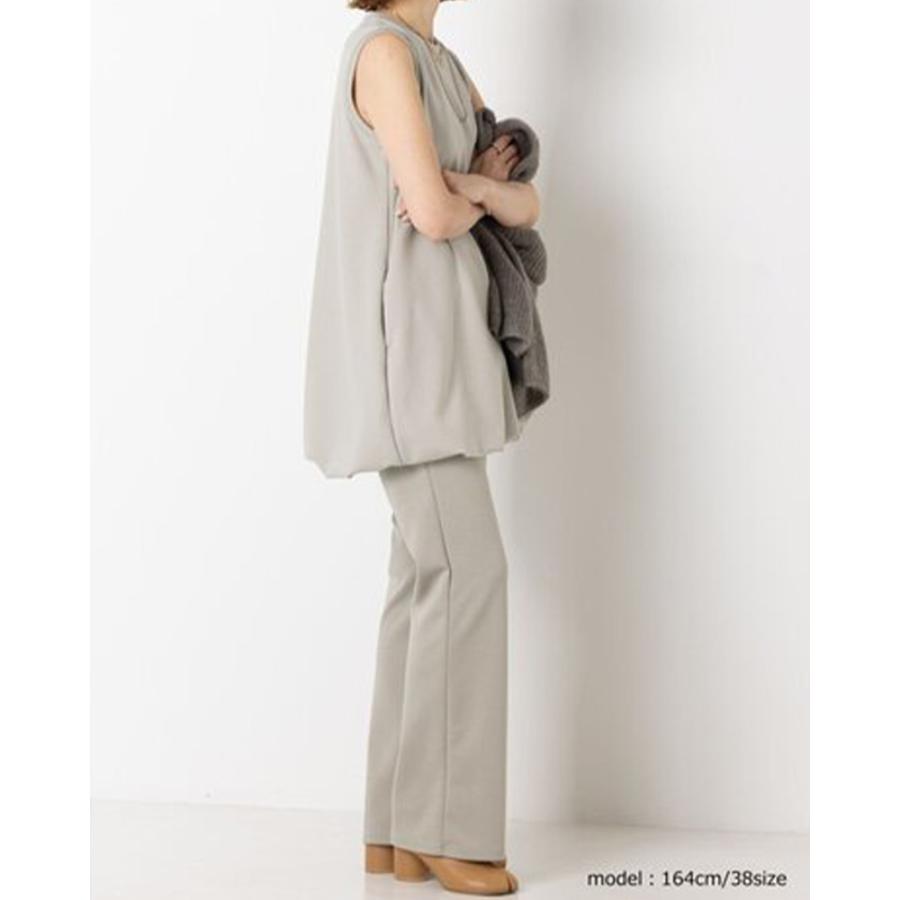YENN イエン y263-31081 W JERSEY FLARE PT Wジャージーフレアパンツ