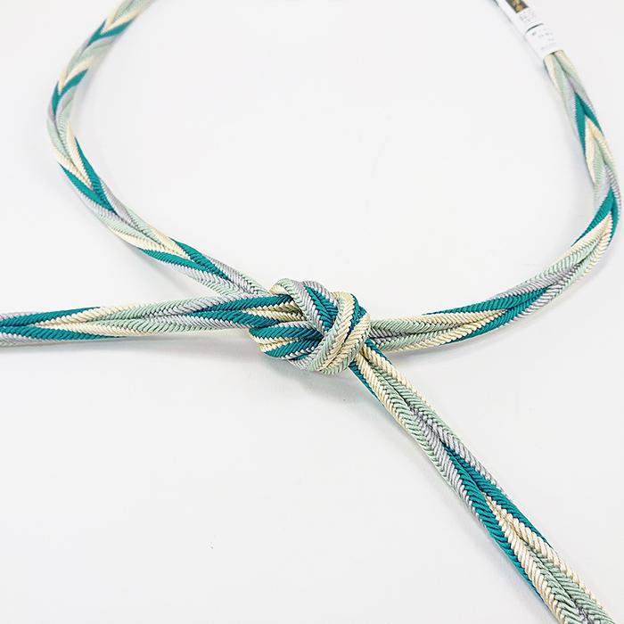 衿秀 公式 帯締 帯締め おびしめ 洋角組 多色使い 4色ひねり 正絹 より  