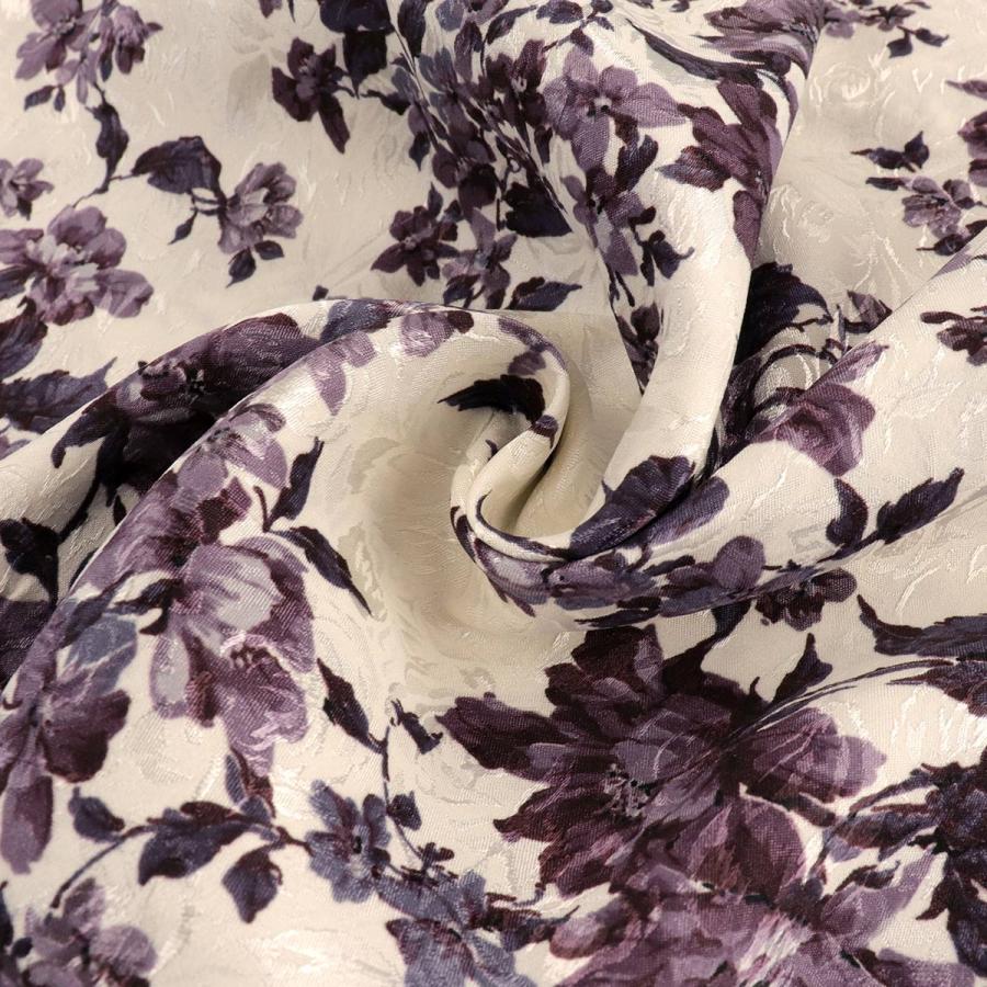 衿秀 公式 き楽っく 替え袖 きらっく 替袖 かえそで テキスタイル 紫 パープル 洗える 簡単着付け 日本製 襟の衿秀 すなお きものすなお｜erinoerihide｜02