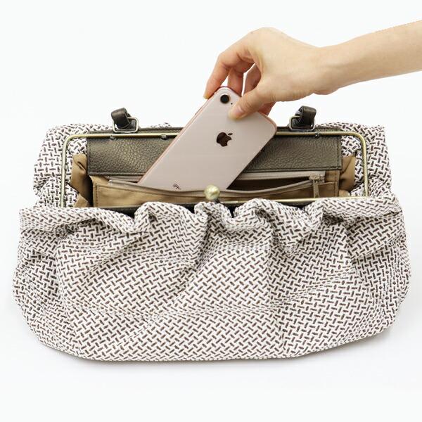 衿秀 公式 バッグ 和装 着物 ばっぐ bag がま口 正絹 組紐 日本製 和装小物 和小物 えりひで 襟の衿秀の画像