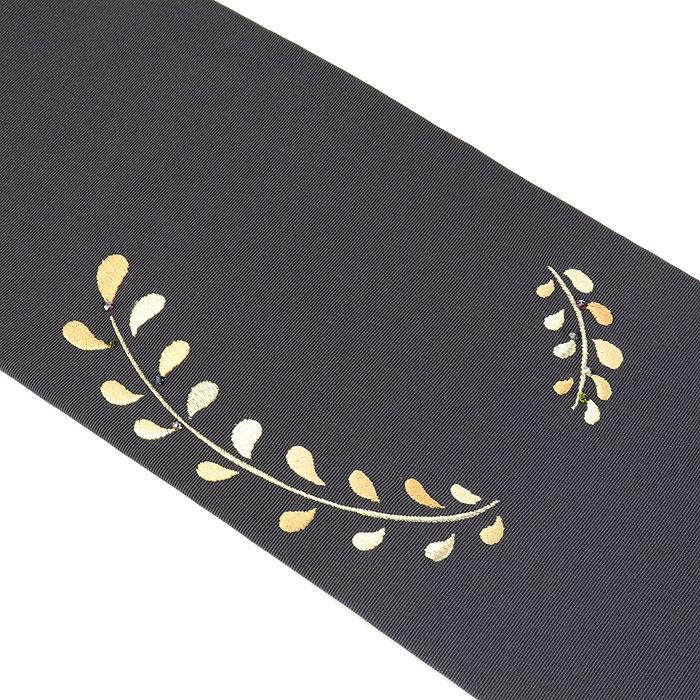 衿秀 帯 名古屋帯 刺繍　スワロビーズ　【Legend】　鳳凰　反物　未仕立て 衿秀 公式 帯 名古屋帯 おび 帯 九寸 Legend レジェンド 不死鳥