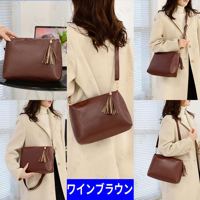 ba112a# 高級感 PU素材 ショルダーバッグ 15color 当日発送 大容量