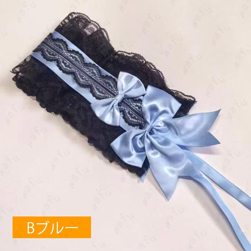 ロリータ ヘッドドレス (h51#) 日本国内 当日発送 10color ヘアバンド