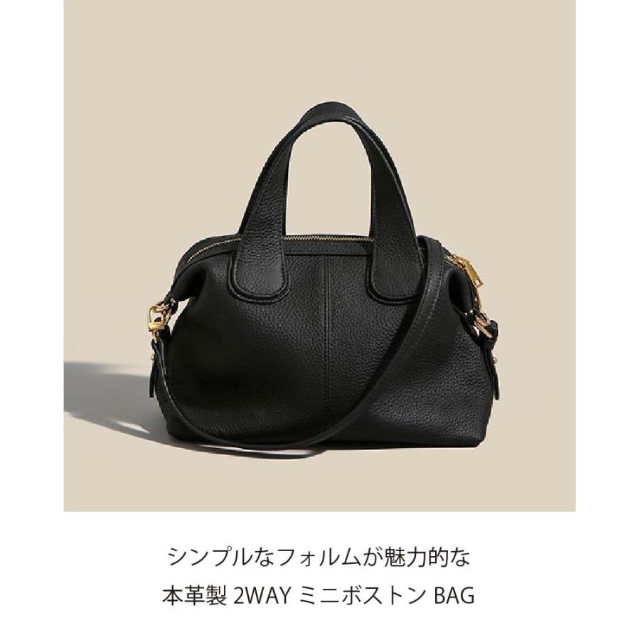 本革 牛革 ミニ ボストンバッグ レディース 2way ショルダーバッグ 
