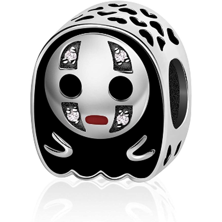 本格派ま Bolenvi 925スターリングシルバー チャームブレスレット ネックレス用 並行輸入品 アニメチャームビーズペンダント 顔なし その他レディースアクセサリー Www Gatorheatandair Com