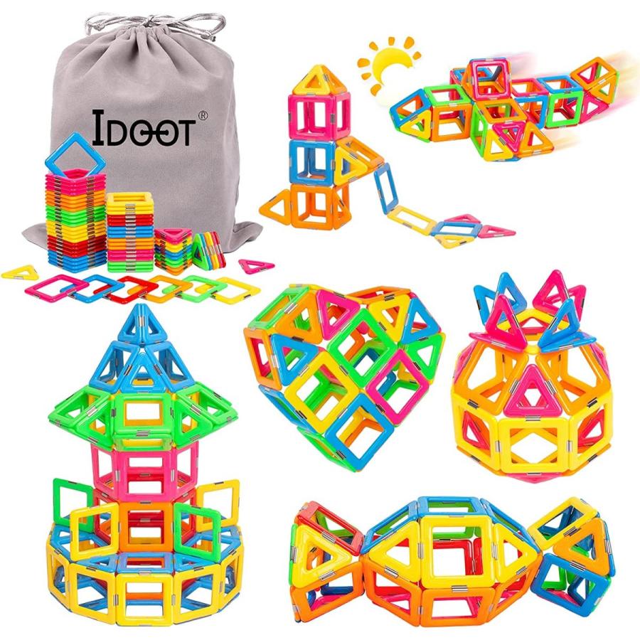 ブランド idoot Tiles Building Blocks Toddler Toys for Kids