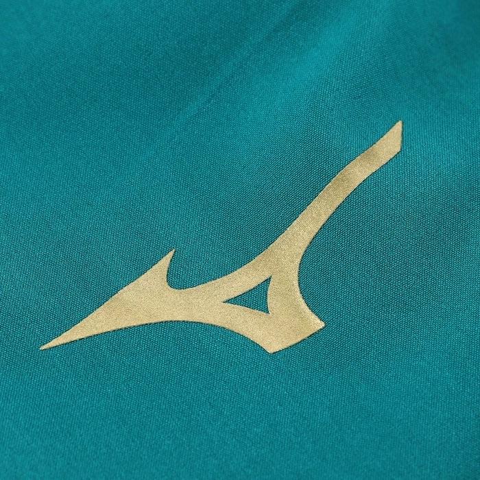 23/24 SSラツィオ オフィシャルグッズ mizuno サッカー メンズ プレゼンテーショントラックスーツ上下セット 緑｜errabund-sports｜04