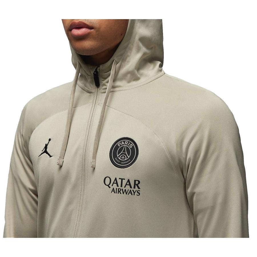 23/24 パリ・サンジェルマンxジョーダンコラボ オフィシャルグッズ NIKE サッカー メンズ Dri-FIT フットボールトレーニングスーツ上下セット ベージュ｜errabund-sports｜04