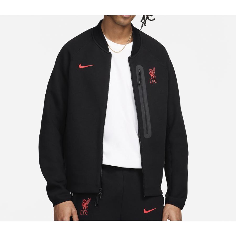 ナイキ テックフリース ジャケット　L リヴァプール　ブラック ナイキ テックフリース ジャケット L リヴァプール ブラック NIKE 24