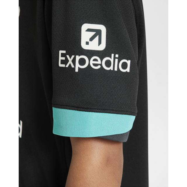 リバプール　24-25　アウェイユニフォーム 24/25-リバプール（アウェイ：黒）レプリカユニフォーム【即納商品