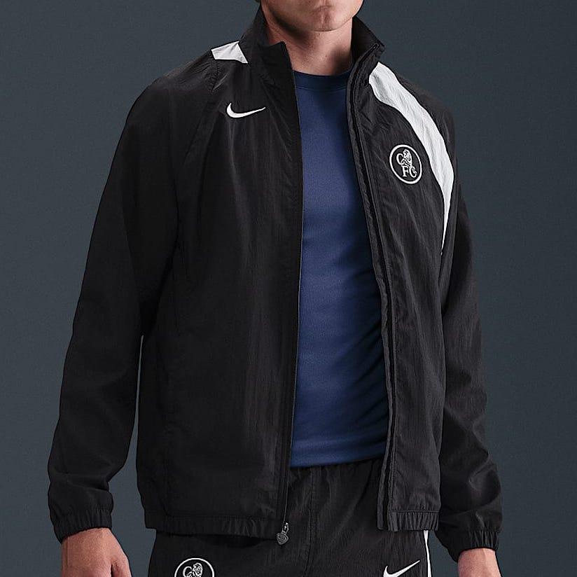 2526 チェルシー ブラック トレーニングスーツ L