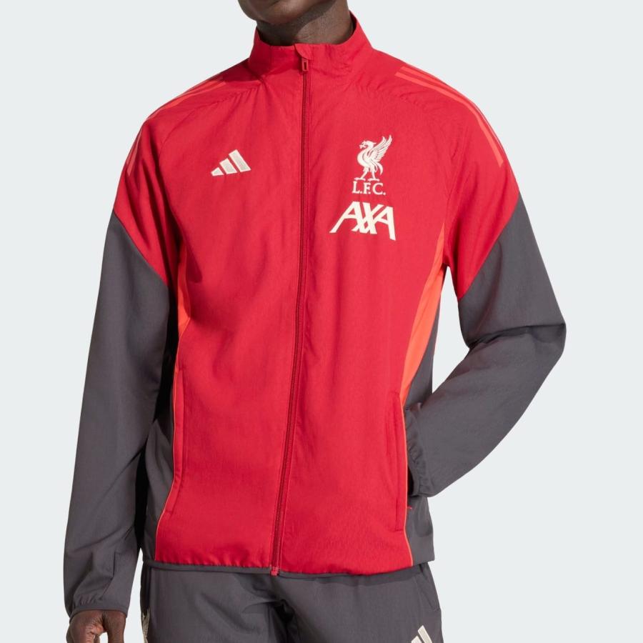 adidas 25-26 リヴァプール プレゼンテーションジャケット　Mサイズ adidas 25-26 リヴァプール プレゼンテーションジャケット Mサイズ