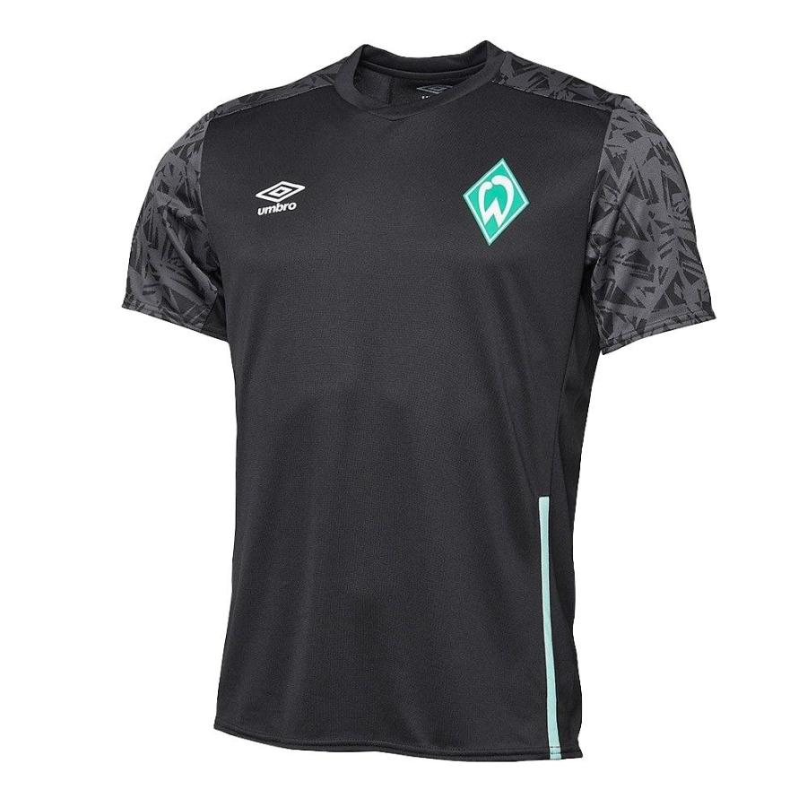 21 ヴェルダー ブレーメン オフィシャルグッズ Umbro メンズ トレーニングtシャツ 黒 Swb013 エルラブンドスポーツ 通販 Yahoo ショッピング