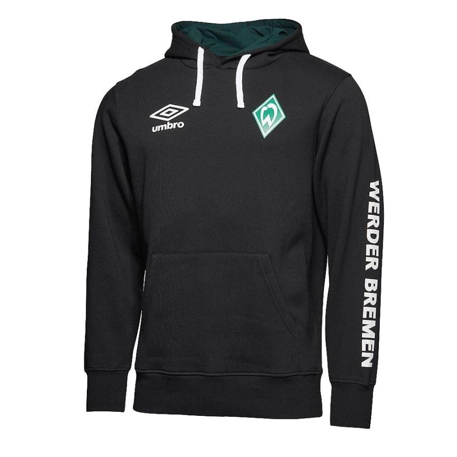 21 ヴェルダー ブレーメン オフィシャルグッズ Umbro メンズ Icon スウェットパーカー 黒 Swb025 エルラブンドスポーツ 通販 Yahoo ショッピング