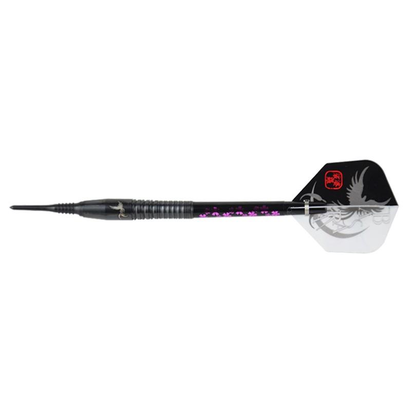 ダーツ バレル バサラ 雷花 ブラック 16.5g タングステン90% : ER