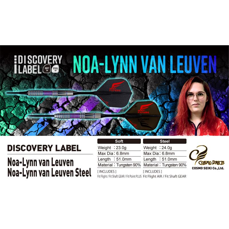 ダーツ バレル コスモダーツ Noa-Lynn van Leuven 23g タングステン90% ノアリン・バン・ルーベン選手｜ersports｜03